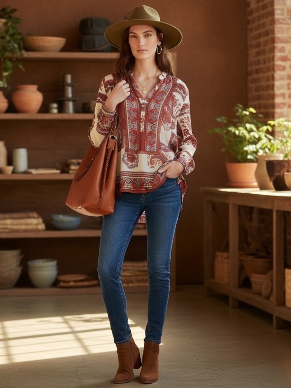 Anthropologie Tiny Nahara Tunic Top M